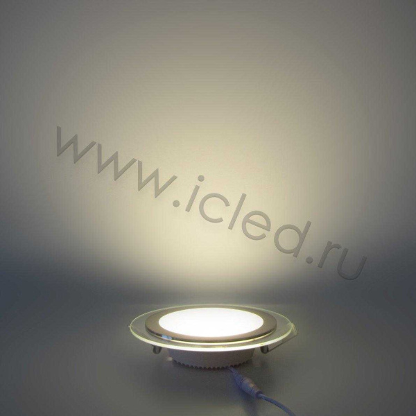 Светодиодный светильник встраиваемый IC-RS D160  (12W, Warm White)