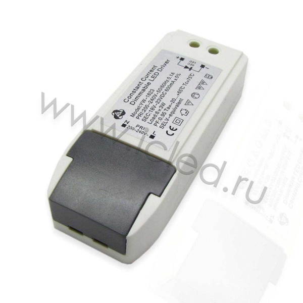 Светодиодный драйвер диммируемый YW-1823, LD106 (14W, 18-23V, 600mA)