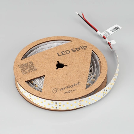 Светодиодная Лента RT-A252-19mm 24V Warm2700 (27 W/m, IP20, 2835, 5m) (Arlight, Открытый)