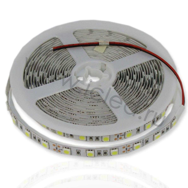 Светодиодная лента LUX сlass , 5050, 60 led/m, white,12V, C70, IP20