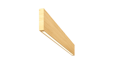 Светильник из массива (ясень белый)