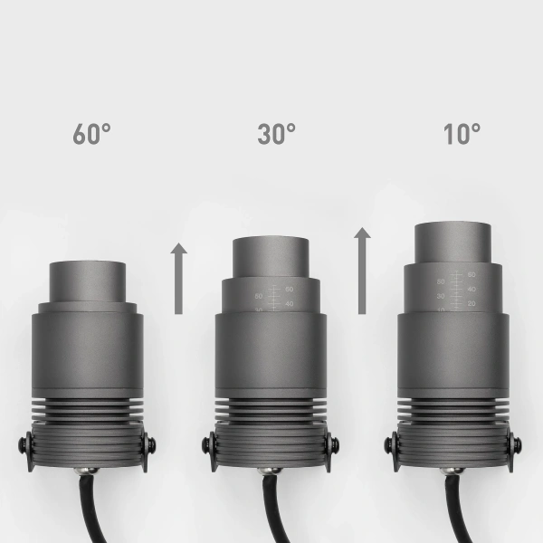 Светильник ALT-RAY-ZOOM-R61-12W Day4000 (DG, 10-60 deg, 230V) (Arlight, IP67 Металл, 3 года)