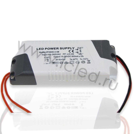 Светодиодный драйвер  ZF-AC LD41 (220V, 27W, 600mA)