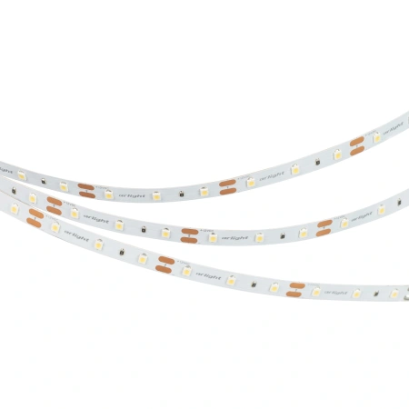 Светодиодная Лента NT-A60-8mm 12V Warm2700 (4.8 W/m, IP20, 3528, 5m) (Arlight, Открытый)