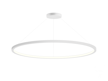 Светильник 6063 Обод (RAL9003 D1250 LT70 — 3K 55,0W 120deg)