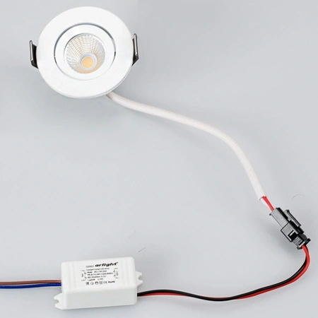 Светодиодный светильник LTM-R50WH 5W Warm White 25deg (Arlight, IP40 Металл, 3 года)