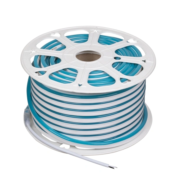 Гибкий неон ARL-CF2835-Mini-24V Blue (16x8mm) (Arlight, 6 Вт/м, IP65)