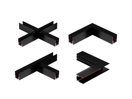 Соединительный элемент 6063 TrackLine (L2 RAL9005)