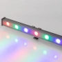 Светодиодный прожектор AR-LINE-1000S-18W-24V RGB (Grey, 30 deg, DMX512) (Arlight, Закрытый)