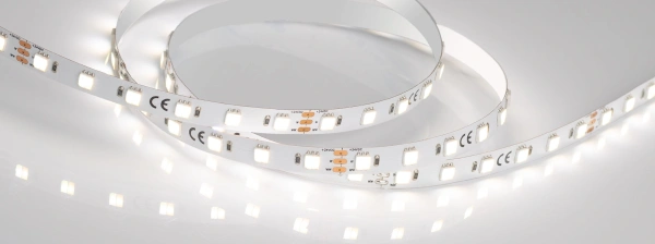 Светодиодная Лента RT 6-5000 24V White-MIX-One 2x (5060, 60 LED/m, LUX) (Arlight, Изменяемая ЦТ)