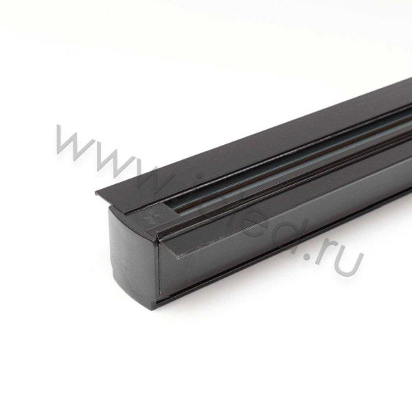 Трек для спотов встраиваемый 4L 2м 4X16 (''трехфазный'', 4 провода, черный)