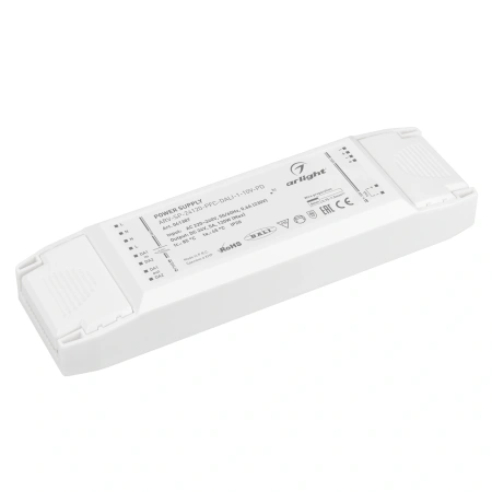 Блок питания ARV-SP-24120-PFC-DALI-1-10V-PD (24V, 5A, 120W) (Arlight, IP20 Пластик, 5 лет)