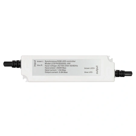 Контроллер ARD-CLASSIC-SYNC-RGB-3000LED Black (230V, 250W, RF ПДУ) (Ardecoled, Закрытый)