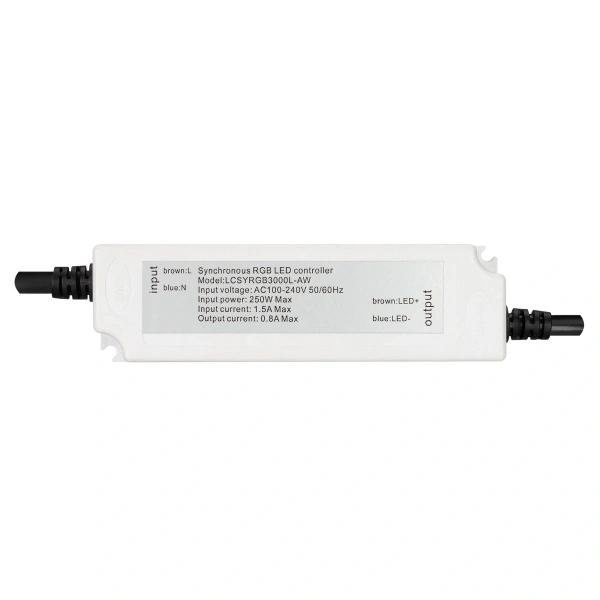 Контроллер ARD-CLASSIC-SYNC-RGB-3000LED Black (230V, 250W, RF ПДУ) (Ardecoled, Закрытый)