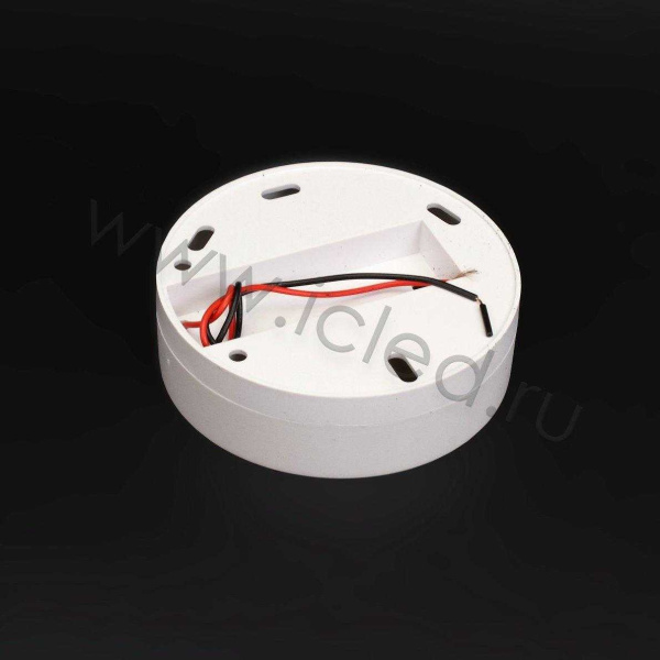 База для трековых светильников 2L круглая NX440 (однофазная, 2 провода, белая)