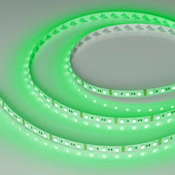 Светодиодная Лента RT-B72-10mm 12V RGB (15 W/m, IP20, 5060, 5m) (Arlight, 15 Вт/м, IP20)
