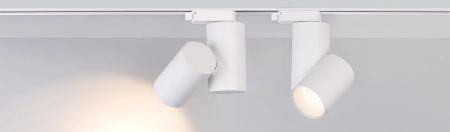 Светильник SP-POLO-TRACK-TURN-R85-15W Warm3000 (WH-BK, 40 deg) (Arlight, IP20 Металл, 3 года)