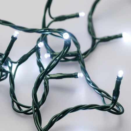 Светодиодная гирлянда ARD-STRING-HOME-5000-GREEN-50LED-STD WHITE (230V, 3.5W) (Ardecoled, IP20)