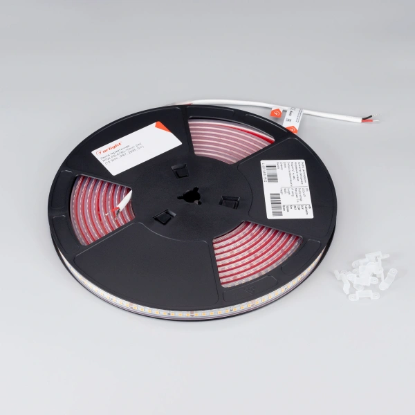 Светодиодная Лента герметичная RTW-PS-A160-10mm 24V Warm3500 (12 W/m, IP67, 2835, 5m) (Arlight, 12 Вт/м, IP67)
