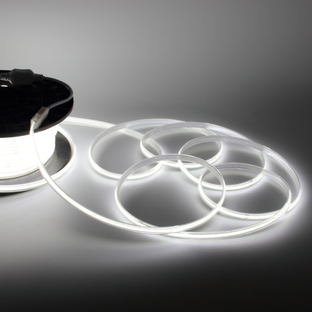 Светодиодная лента COB 480 chip/m, 220V, 12W/m, white, IP68, 480W