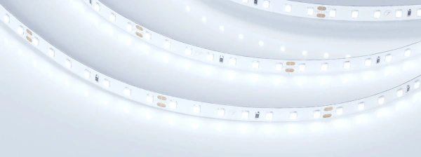 Светодиодная Лента RT-A98-8mm 24V Cool 8K (10 W/m, IP20, 2835, 5m) (Arlight, 10 Вт/м, IP20)