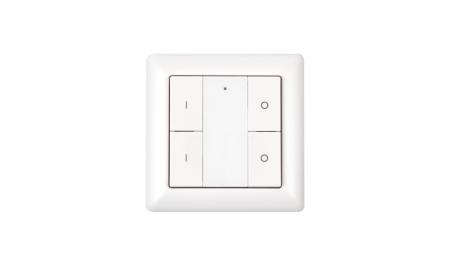 Настенная радио панель EASYBUS на 2 зоны, 3В батарейка