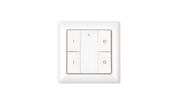 Настенная радио панель EASYBUS на 2 зоны, 3В батарейка