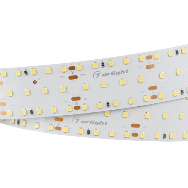 Светодиодная Лента S2-2500 24V Warm 3000K 34mm (2835, 280 LED/m, LUX) (Arlight, 25 Вт/м, IP20)