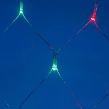 Светодиодная гирлянда ARD-NETLIGHT-HOME-1500x1500-CLEAR-150LED RGB (230V, 12W) (Ardecoled, IP20)