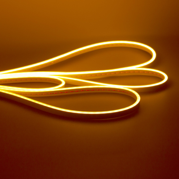 Светодиодный гибкий неон 6x12 LN606 (12V, yellow, IP65, cut 10mm)
