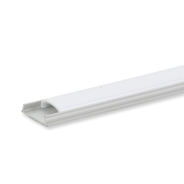 Алюминиевый профиль гибкий CX-A101 159 (2000х18х5,7мм с рассеивателем)