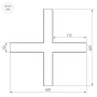 Крестовина SL-LINE-5035 (Arlight, Металл)