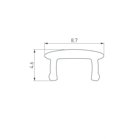 Экран ARH-MINI5 OPAL (Arlight, Пластик)