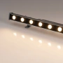 Линейный прожектор AR-LINE-500-9W Warm3000 (GR, 15x60 deg, 230V) (Arlight, IP65 Металл, 3 года)