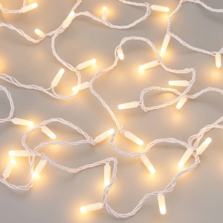 Светодиодная гирлянда ARD-STRING-CLASSIC-10000-WHITE-100LED-MILK-STD Warm (230V, 7W) (Ardecoled, IP65)