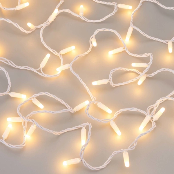 Светодиодная гирлянда ARD-STRING-CLASSIC-10000-WHITE-100LED-MILK-STD Warm (230V, 7W) (Ardecoled, IP65)