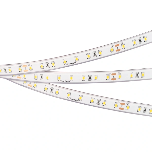Светодиодная Лента герметичная RTW-PS-A80-12mm 24V Day4000 (4.8 W/m, IP67, TWP100, 5m) (Arlight, -)