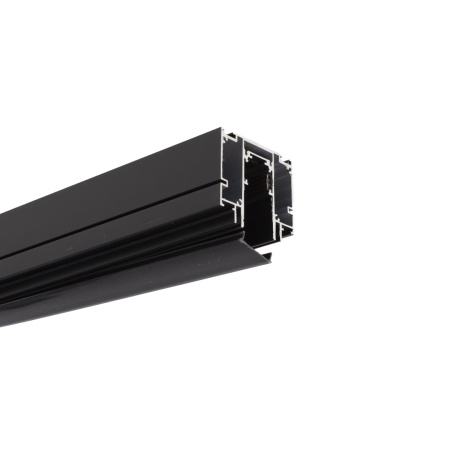 Трек для магнитных светильников 2м R20 MX103 (встраиваемый в натяжной потолок, черный)