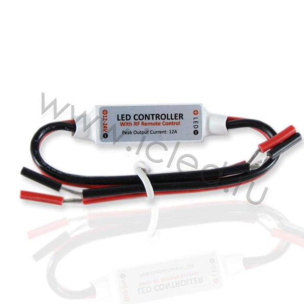 Диммер mini RF со строб-эффектом Р81 (5-24V, 60-288W)