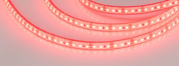 Светодиодная Лента герметичная RTW-PFS-A120-11mm 12V Red (9.6 W/m, IP68, 2835, 5m) (Arlight, -)