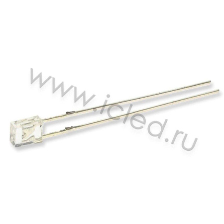 Светодиод ICL-2х3х4mm LE23 (white, 800-900 mcd, clear)