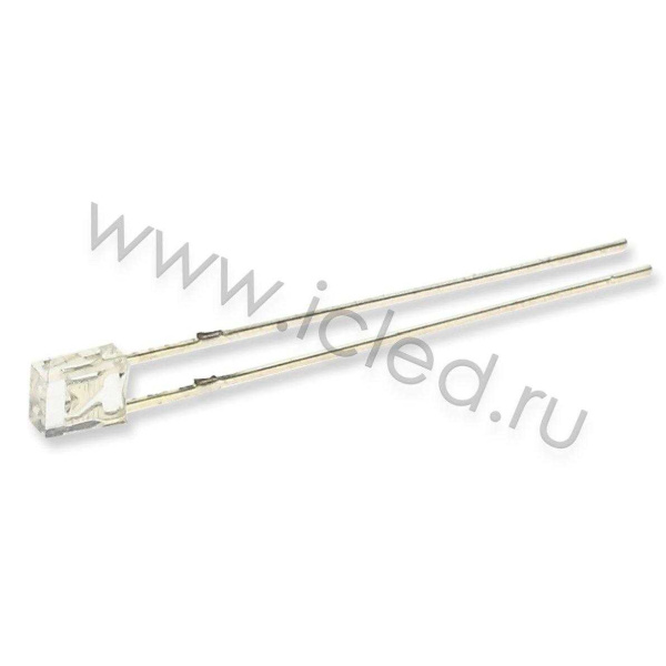 Светодиод ICL-2x3x4mm LE22 (blue, 300-400 mcd, clear)