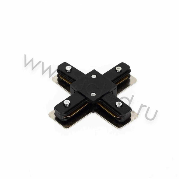 Соединитель Х-образный для трека 2L NX16 (черный)