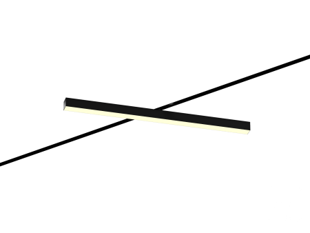Трековый светильник 6063 5050 TR2 (RAL9003 500mm Prizma — 4K 19W)