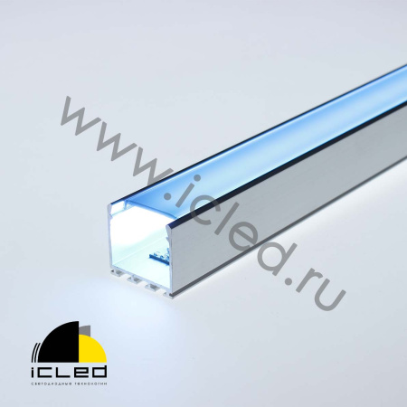 Алюминиевый профиль 316Black (2000х26х25мм с черным рассеивателем)