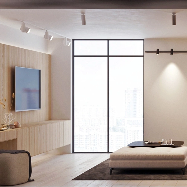 Светильник подвесной SP-POLO-R85-2-15W Day White 40deg (White, Black Ring) (Arlight, IP20 Металл, 3 года)