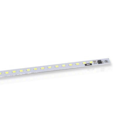 Светодиодная линейка 2835, 72 led, 220V, 12W, 865mm, D191, warm white