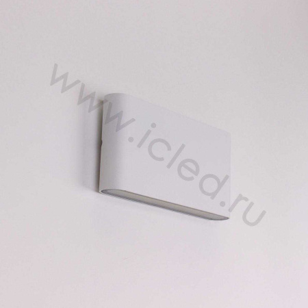 Светодиодный светильник JH-BD05 DHL17 (220V, 2х6W, белый корпус, warm white)