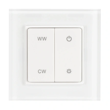 Панель SMART-P49-MIX-G-SUF (3V, 1 зона, Knob, 2.4G) (Arlight, Пластик)