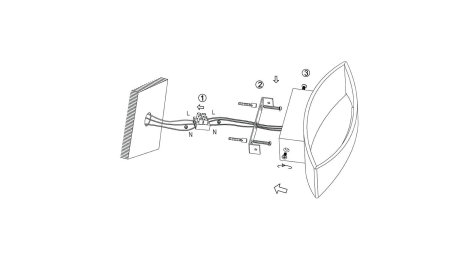 Светильник настенный GW OLE
